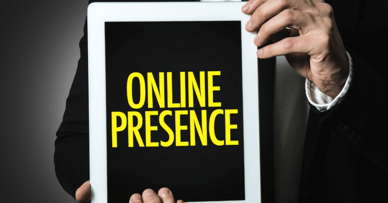 Online presence on tablet