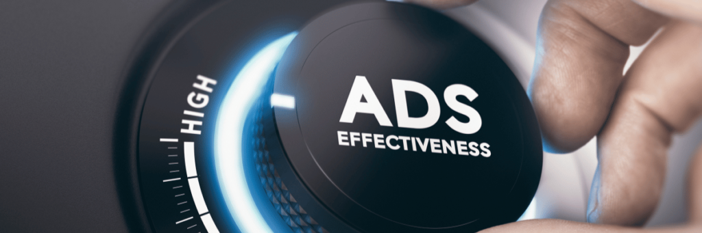 Ads effectiveness button