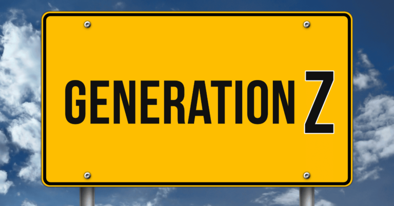 Generation Z signpost