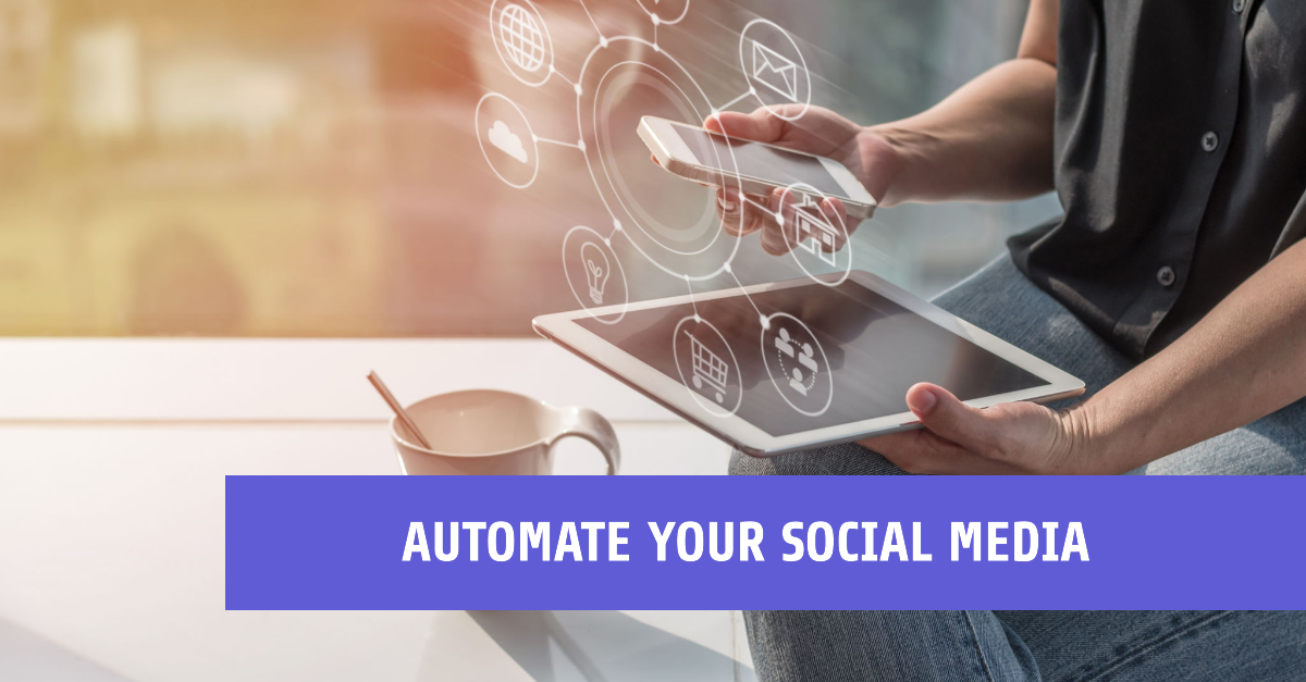 Automate social media with mobile and tablet