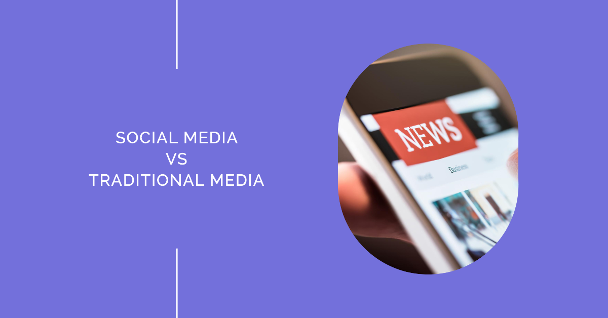 Social media vs traditional media comparison